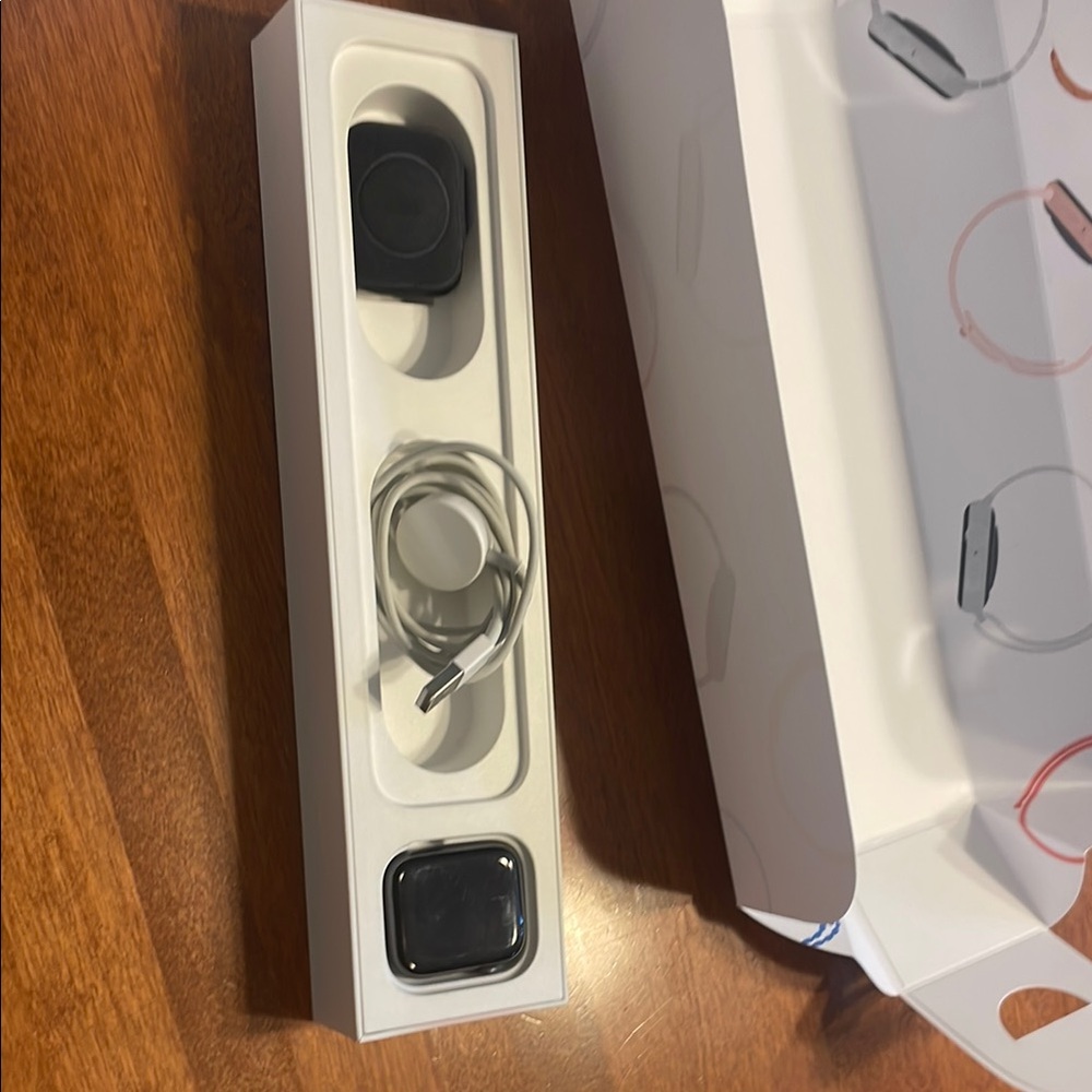 Apple Watch with Black and Silver Accents - Picture 4 of 16